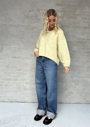 East jumper Heather Chick Yellow American Vintage 